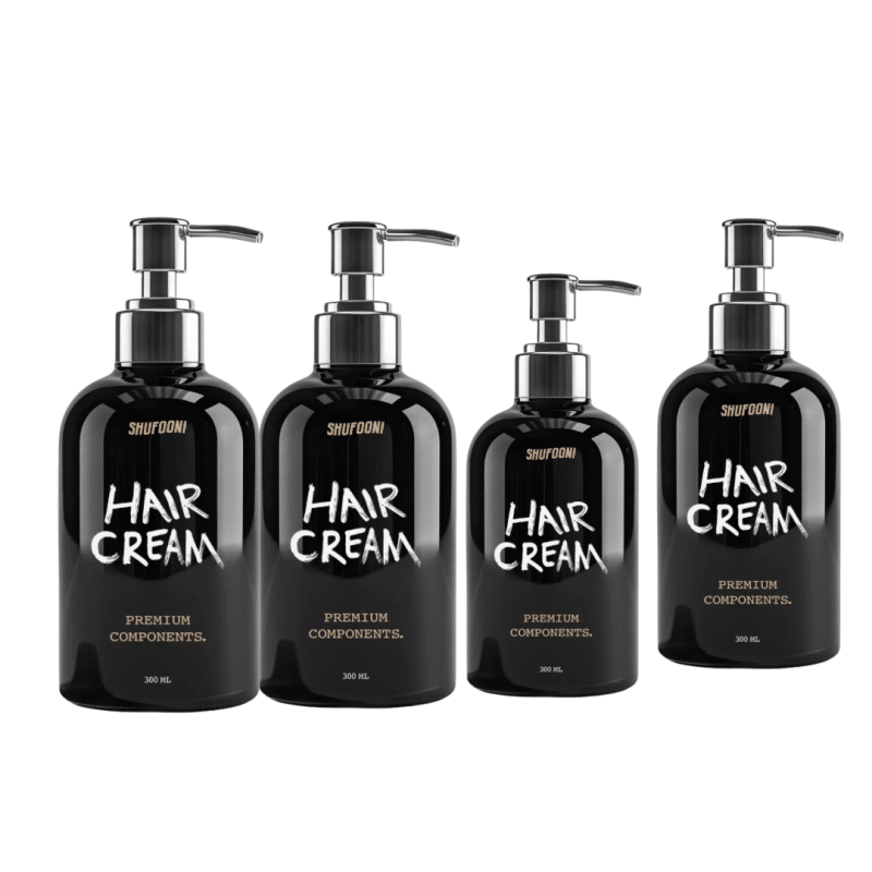 4 יחידות קרם לעיצוב וסידור השיער ותלתלים במחיר מטורף!