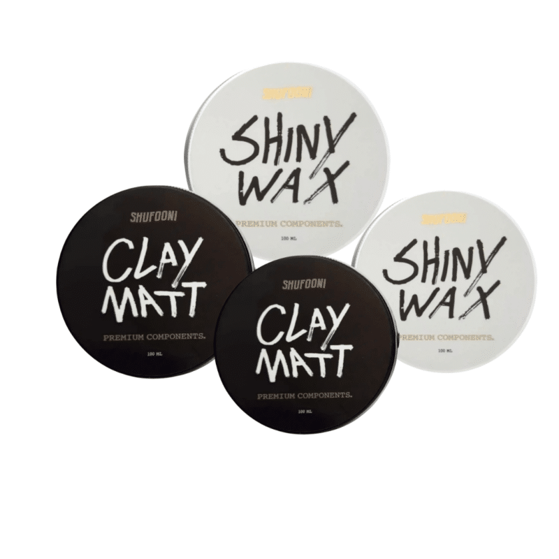 4 יח’ 2 ווקס מט + 2 ווקס מבריק לשיער מעוצב במחיר מטורף!