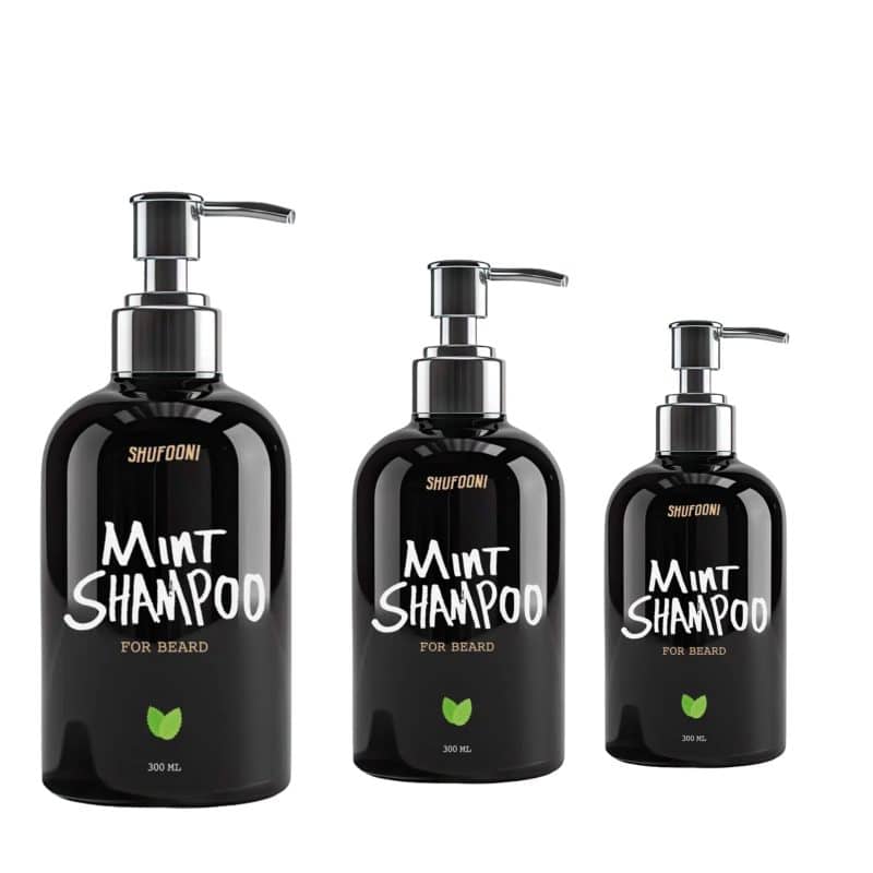 דיל מטורף 3 יחידות שמפו לזקן עץ התה ותמצית מנטה מרעננת