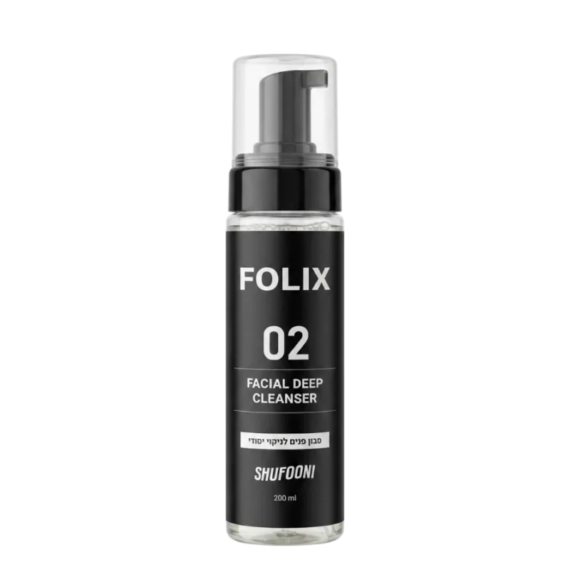 FOLIX 03 | קצף ניקוי פנים לגברים