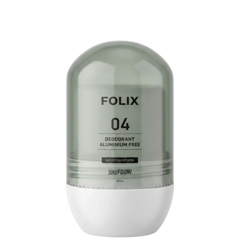 FOLIX 04 | דאודורנט רול-און ללא אלומיניום